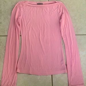 James Perse Women’s Standard Pink Long Sleeve sz1